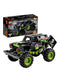 LEGO 42118 Technic Monster Jam Grave Digger Building Blocks Toy Car Set Toys For Boys, Girls, And Kids 212 Pieces 2 in 1 Pull Back Car Set 7+ Years