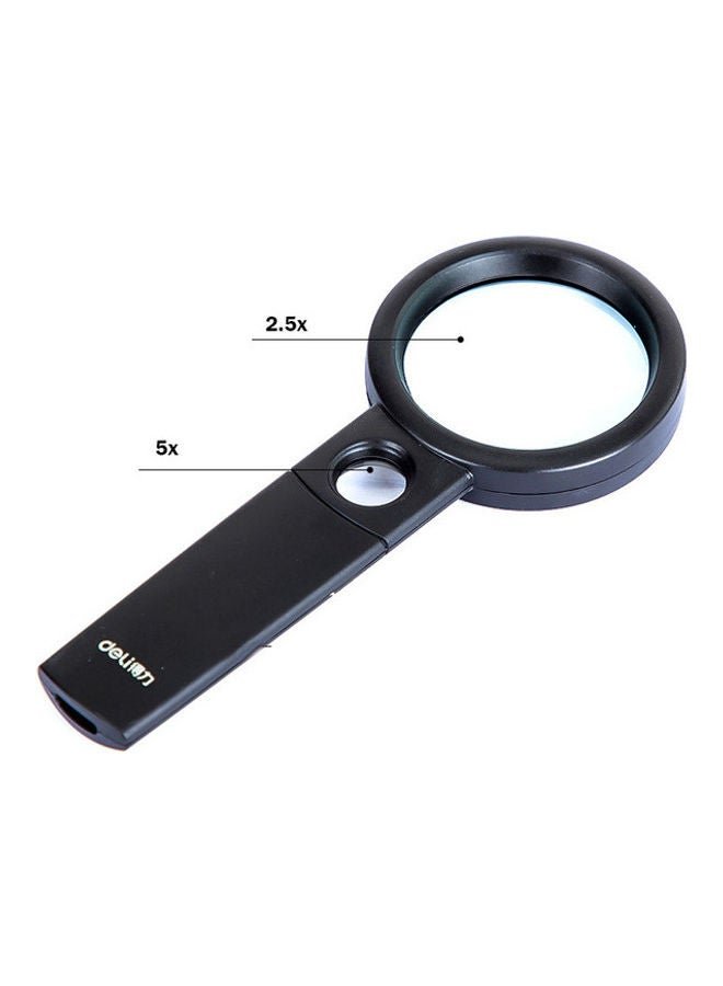 Deli 2.5 Zoom Magnifier Black