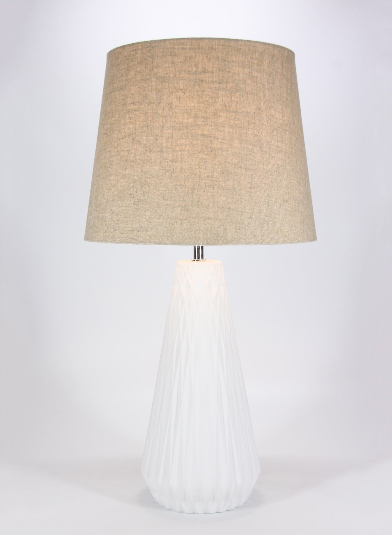 Switch Wanda Porcelain Table Lamp | Lampshade Unique Luxury Quality Material for the Perfect Stylish Home D152-53 White 36 x 36 x 69 White