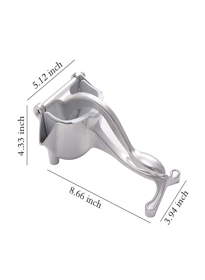 Generic Stainless Steel Manual Juicer Squeezer Silver