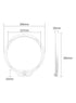 Zomei Portable LED Ring Light Set White