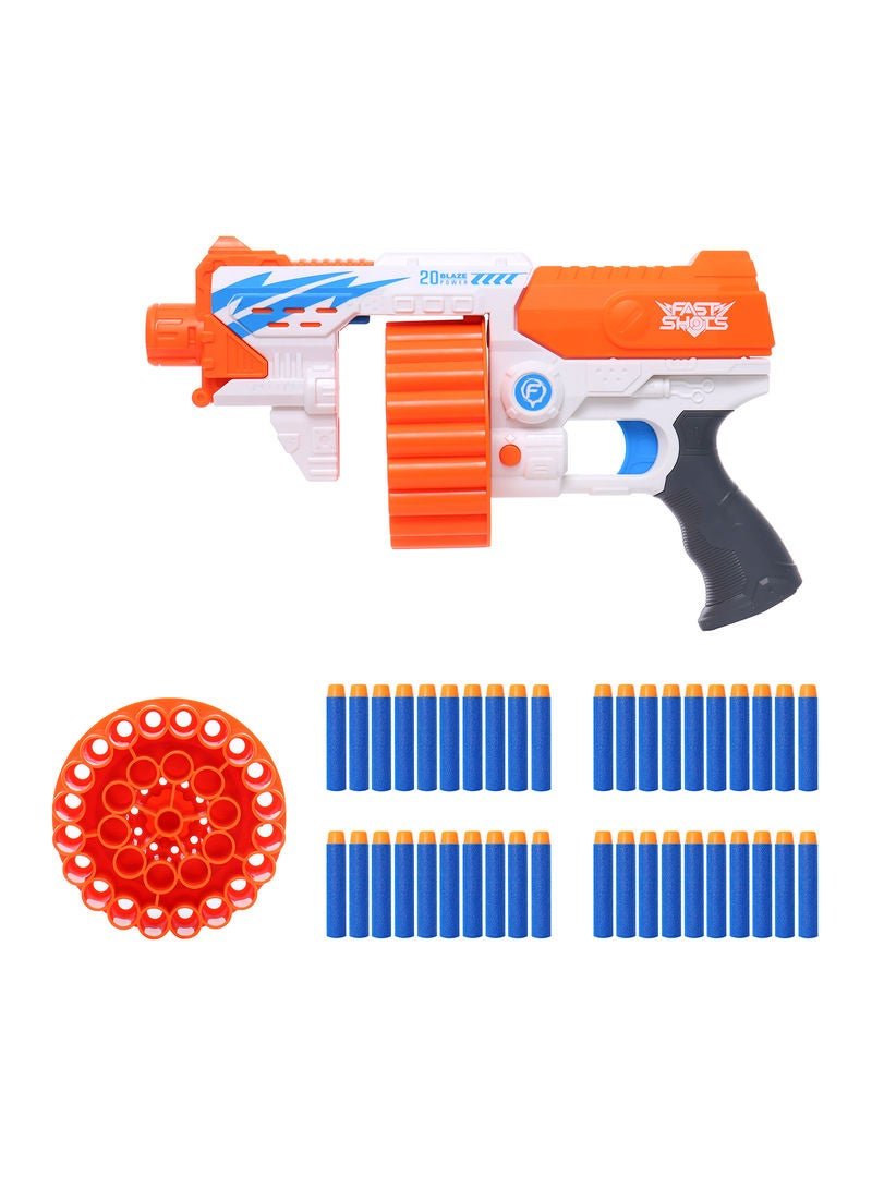 Mumbo Jumbo 43-Piece Foam Launcher Set With Foam Darts And Barrels