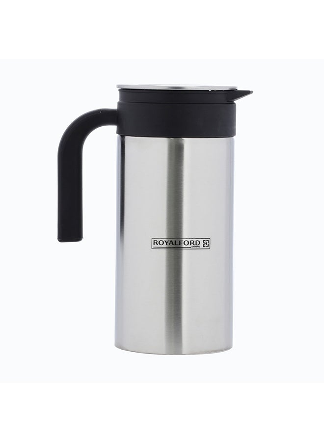 Royalford Hydra Steel Water Jug Silver/Black