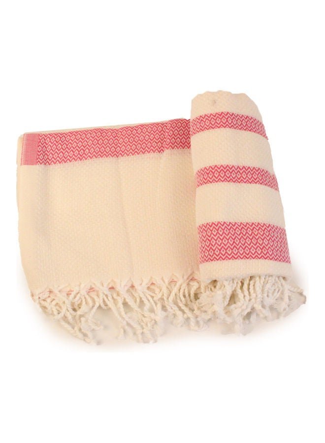 Bonamaison Cotton Turkish Peshtemal Towel - Multicolour 90x180 cm