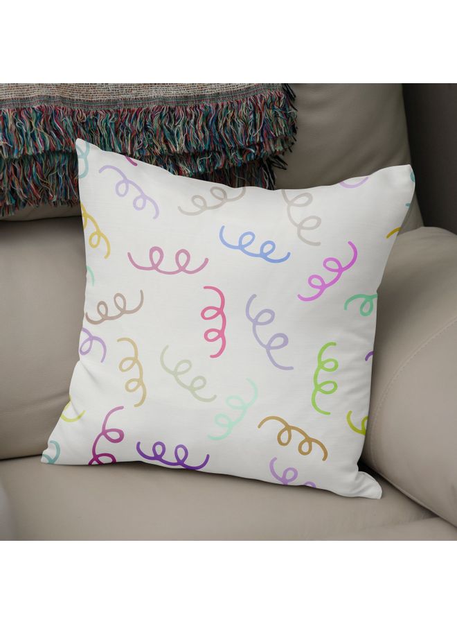 Bonamaison Decorative Cushion Cover cotton Multicolour 43x43cm LIGHT WHITE