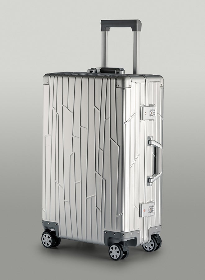 Kenza Ultra-Light Expandable Hardside Luggage Trolley - Medium with 4 Spinner Wheels