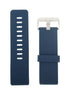 BGM Oblique Texture Silicone Watchband For Fitbit Blaze Watch Large Size, Length: 17-20cm Dark Blue