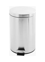 Home Box Stainless Steel Pedal Bin 7 L Silver 32.5 x 21cm