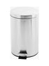 Home Box Stainless Steel Pedal Bin 7 L Silver 32.5 x 21cm