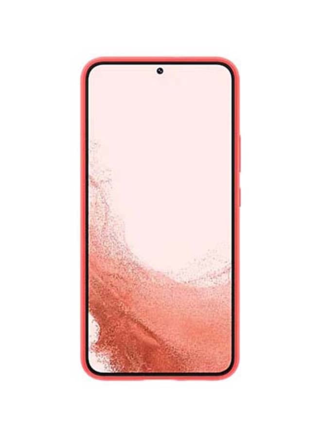 Samsung Protective Silicone Case Cover For S22 Plus glow red