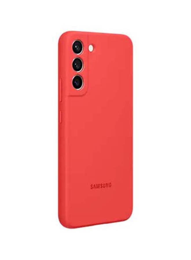 Samsung Protective Silicone Case Cover For S22 Plus glow red