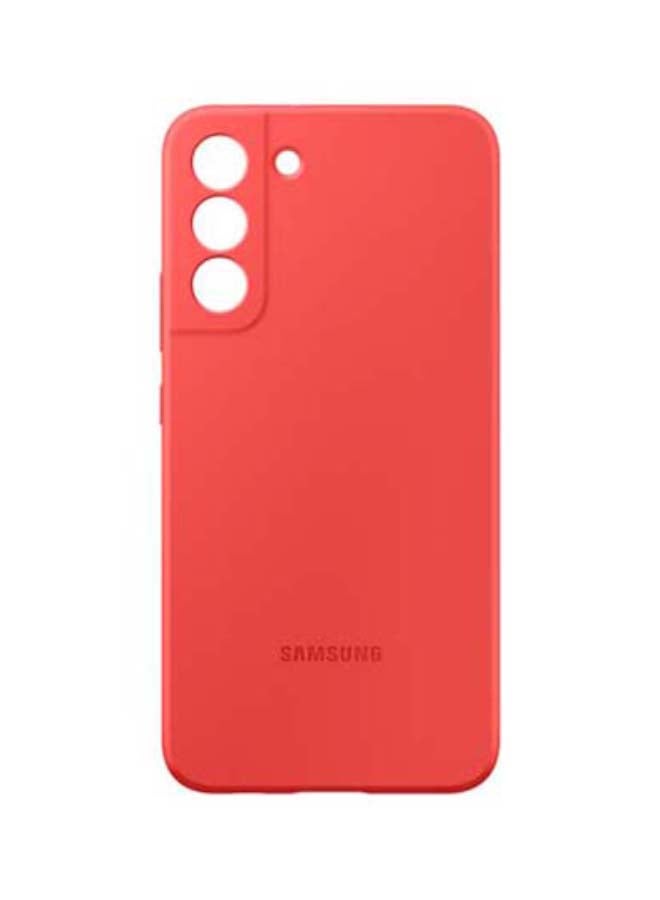 Samsung Protective Silicone Case Cover For S22 Plus glow red