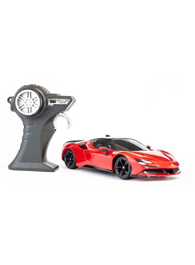 Maisto Premium High Speed Ferrari SF 90 Stradle 1:24 Scale Remote Control RC Car 32x13x11cm