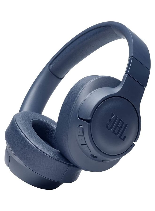 JBL Tune 710BT Wireless Over-Ear Headphones - Blue