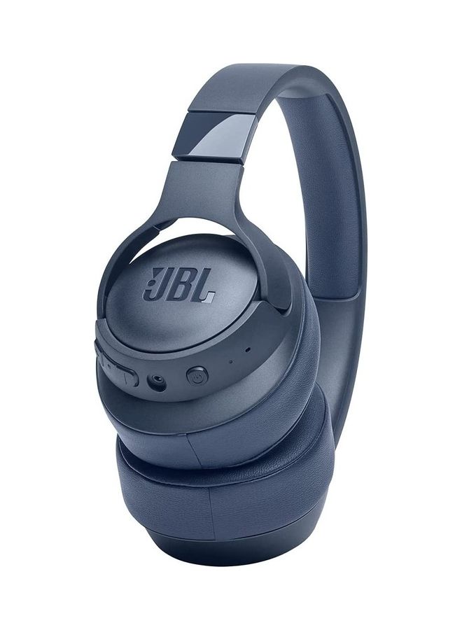 JBL Tune 710BT Wireless Over-Ear Headphones - Blue