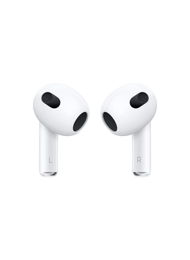 Apple AirPods (3rd generation) with Lightning Charging Case White