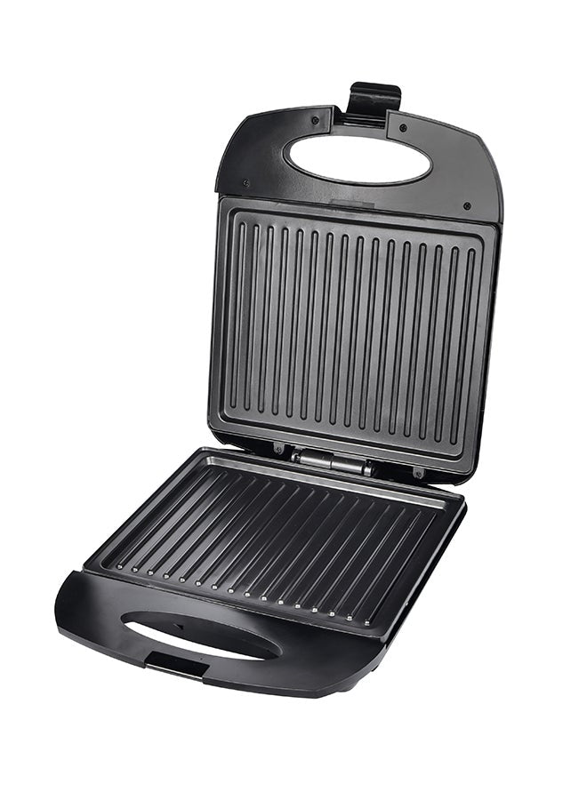 DAEWOO 4 Slice Sandwich Maker Fixed With Grill Plate 1400 W DSM8110 Black/Silver