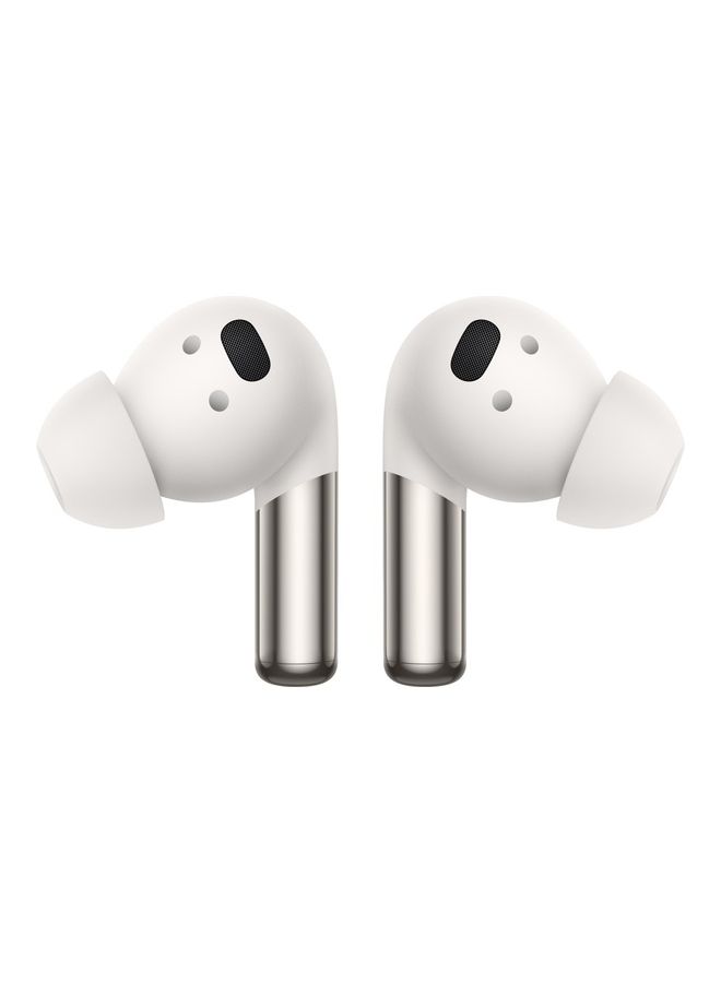 OnePlus Buds Pro 2R Wireless Earphones with Up to 39 Hours of Battery Life, Smart Adaptive Noise Cancellation, and Spatial Audio - Misty White