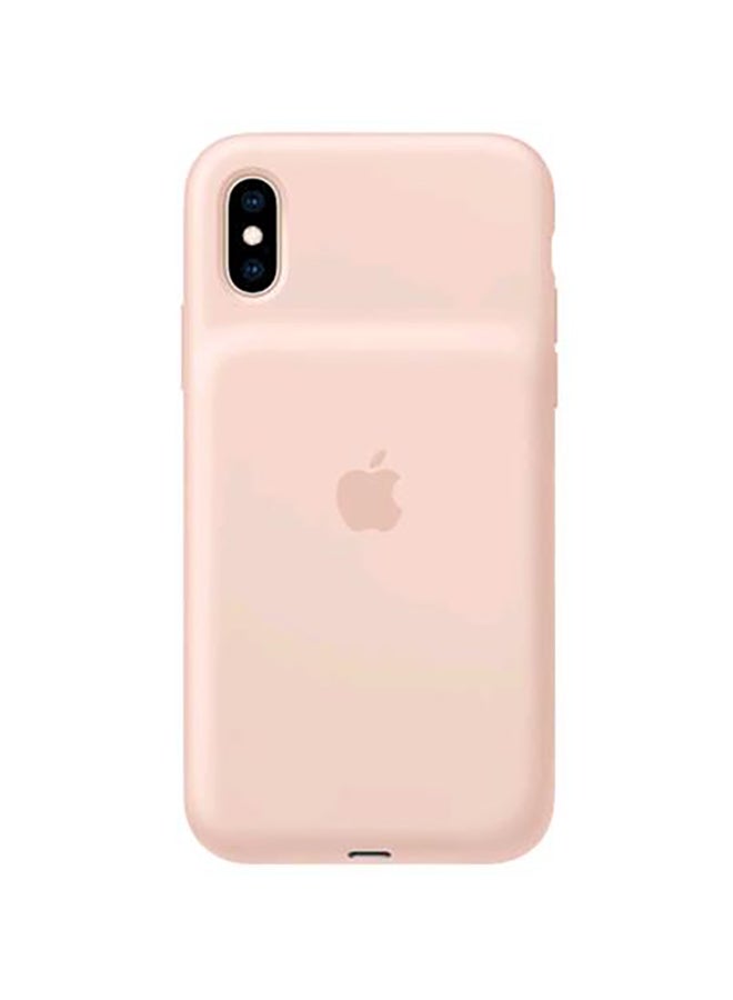 Apple iPhone XS Smart Battery Case Pink sand