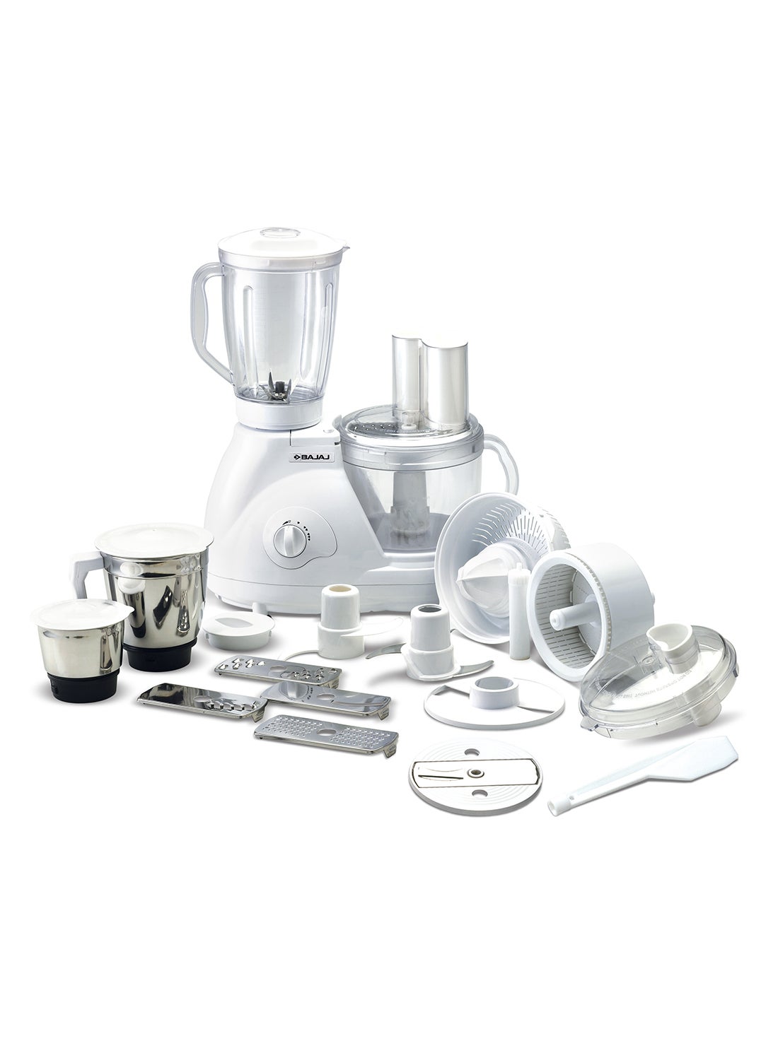 Bajaj Food Factory FX-11 Food Processor, 600W - White