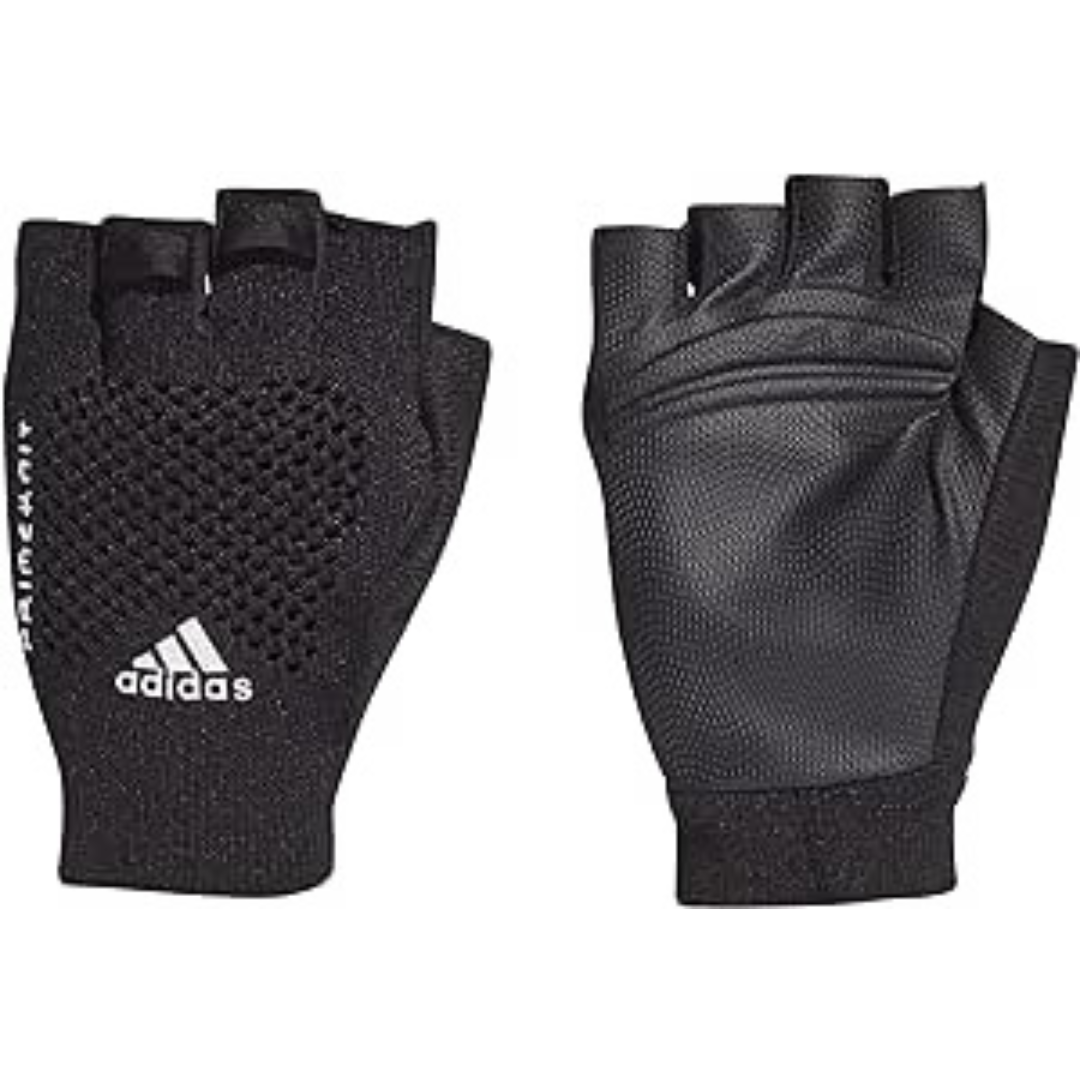 Adidas Unisex's Primeknit GL U Sports Gloves, Black/White