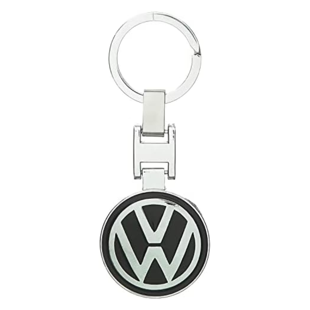 Volkswagen Key Chain Nickel Plated Double Sided Logo