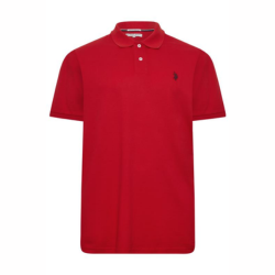 U.S. Polo Polo Shirt For Men, Red -M