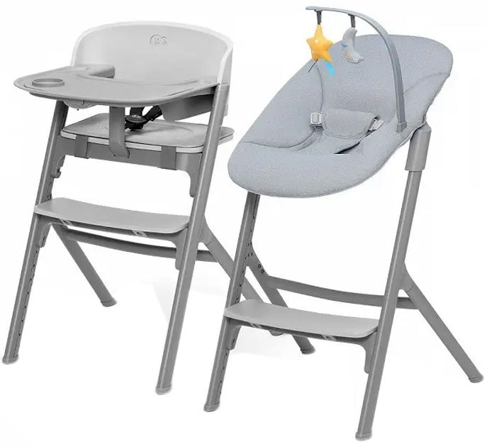 High Chair With Bouncer Calmee - Igee Grey