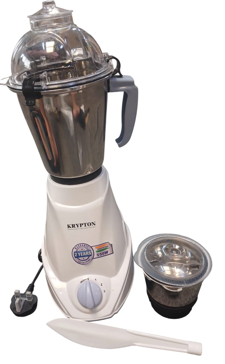 Krypton 550W Mixer Grinder White (Used)