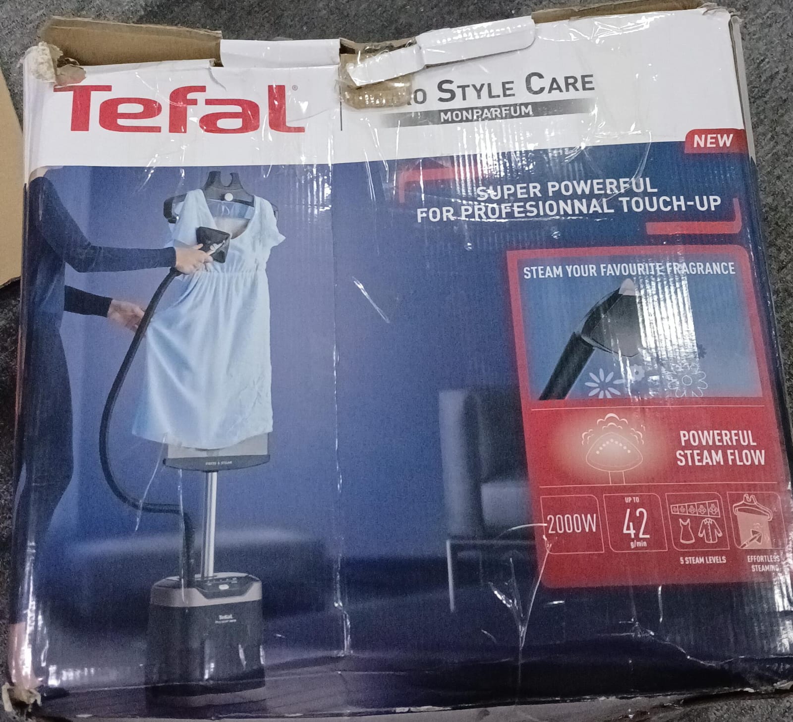 Tefal Pro Style Care Garment Steamer, 2000 Watt, Black - IT8490M0 (Copy)