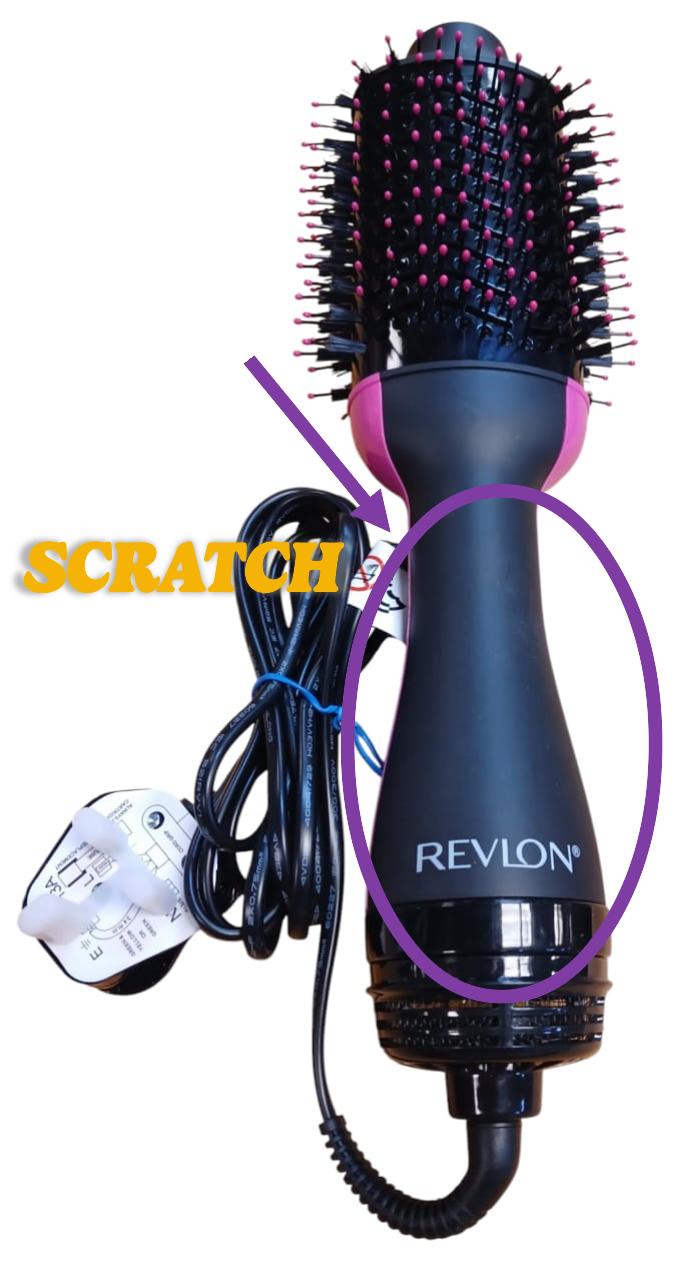 Revlon RVDR5222 One Step Hair Dryer & Volumizer, 2 heat setting plus cool setting (Used)