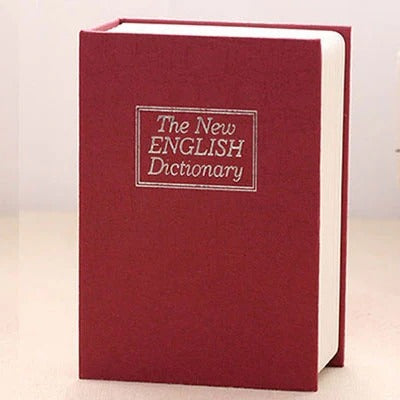 Generic English Dictionary Secret Book Money Box