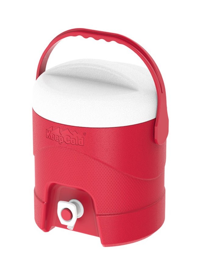 Cosmoplast Keepcold Water Cooler Large Red 16.0Liters