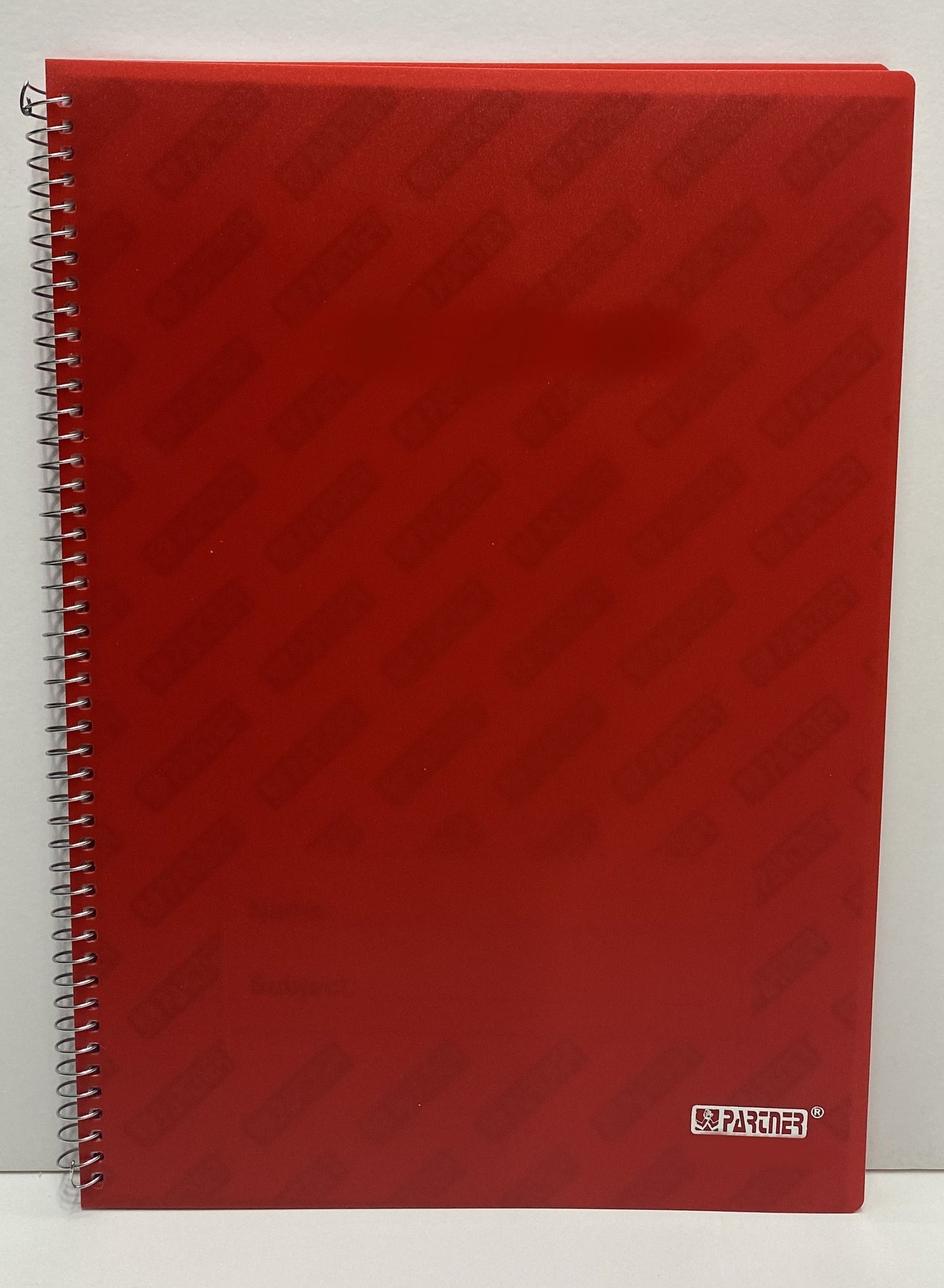 PARTNER A4 Single Line Strong Pp Cover Spiral Note Book 100 Sheets