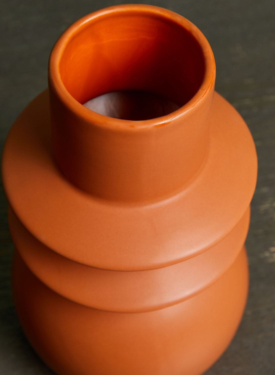 Sass & Belle Terracotta Angled Vase