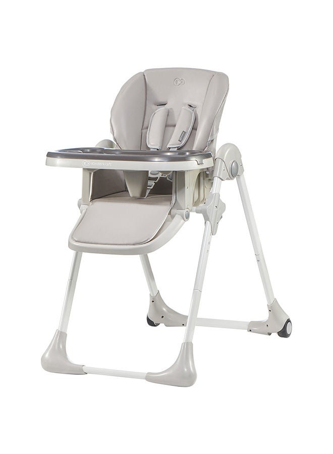 Kinderkraft Yummy High Chair, Grey