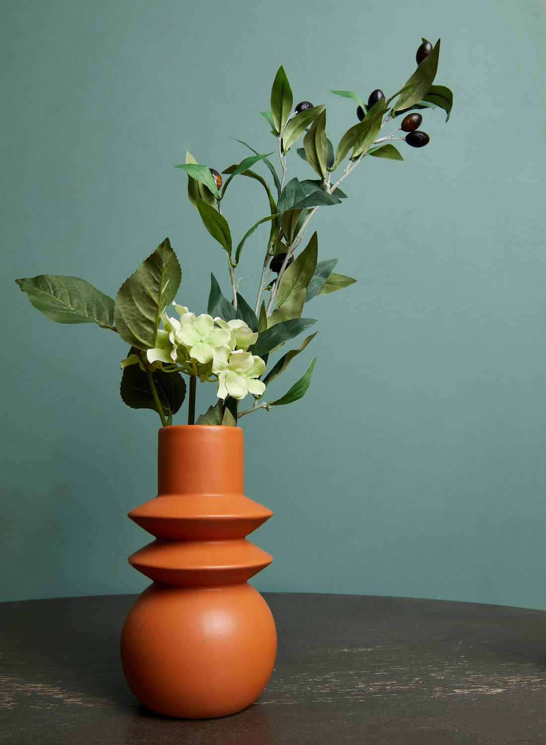 Sass & Belle Terracotta Angled Vase