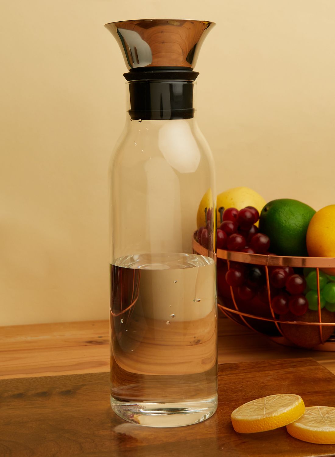 Premier Borosilicate Glass Carafe Jug 1000Ml