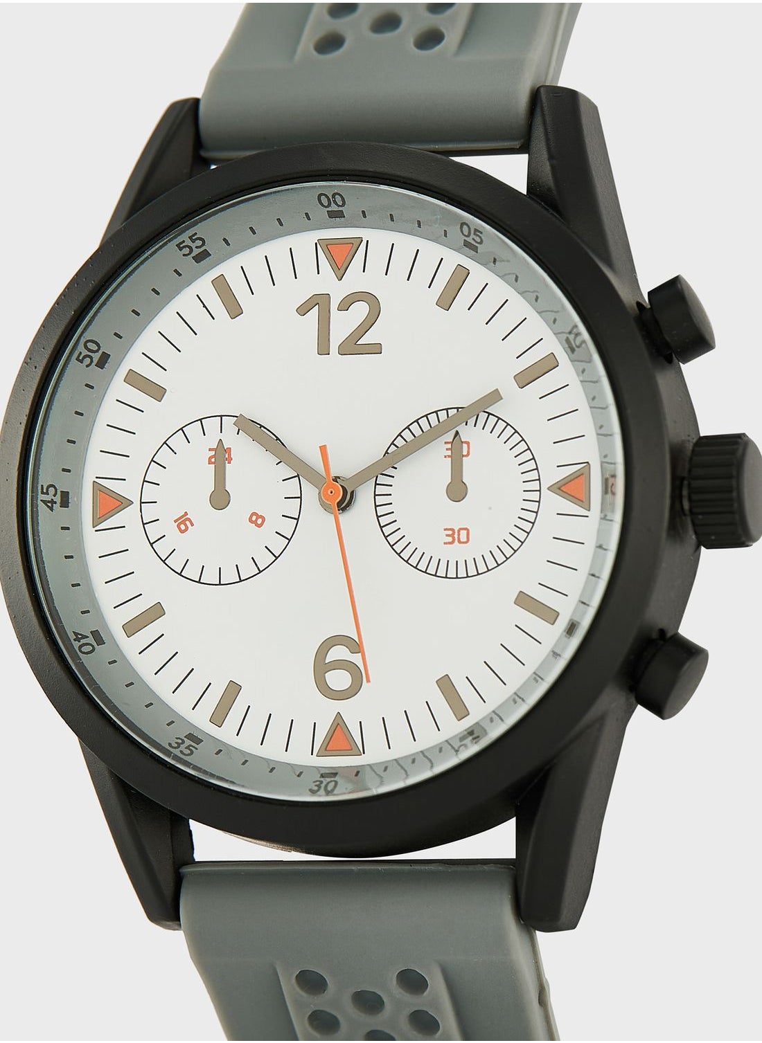 Robert Wood Sporty Silicon Strap Analogue Watch