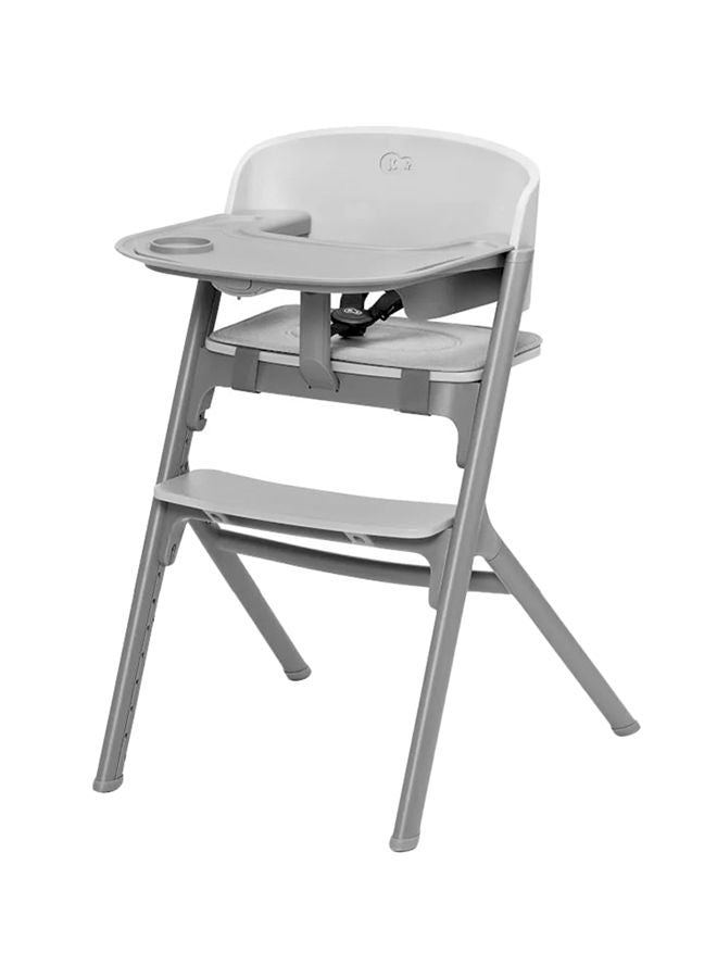 Kinderkraft High Chair with Bouncer Calmee Igee, Grey