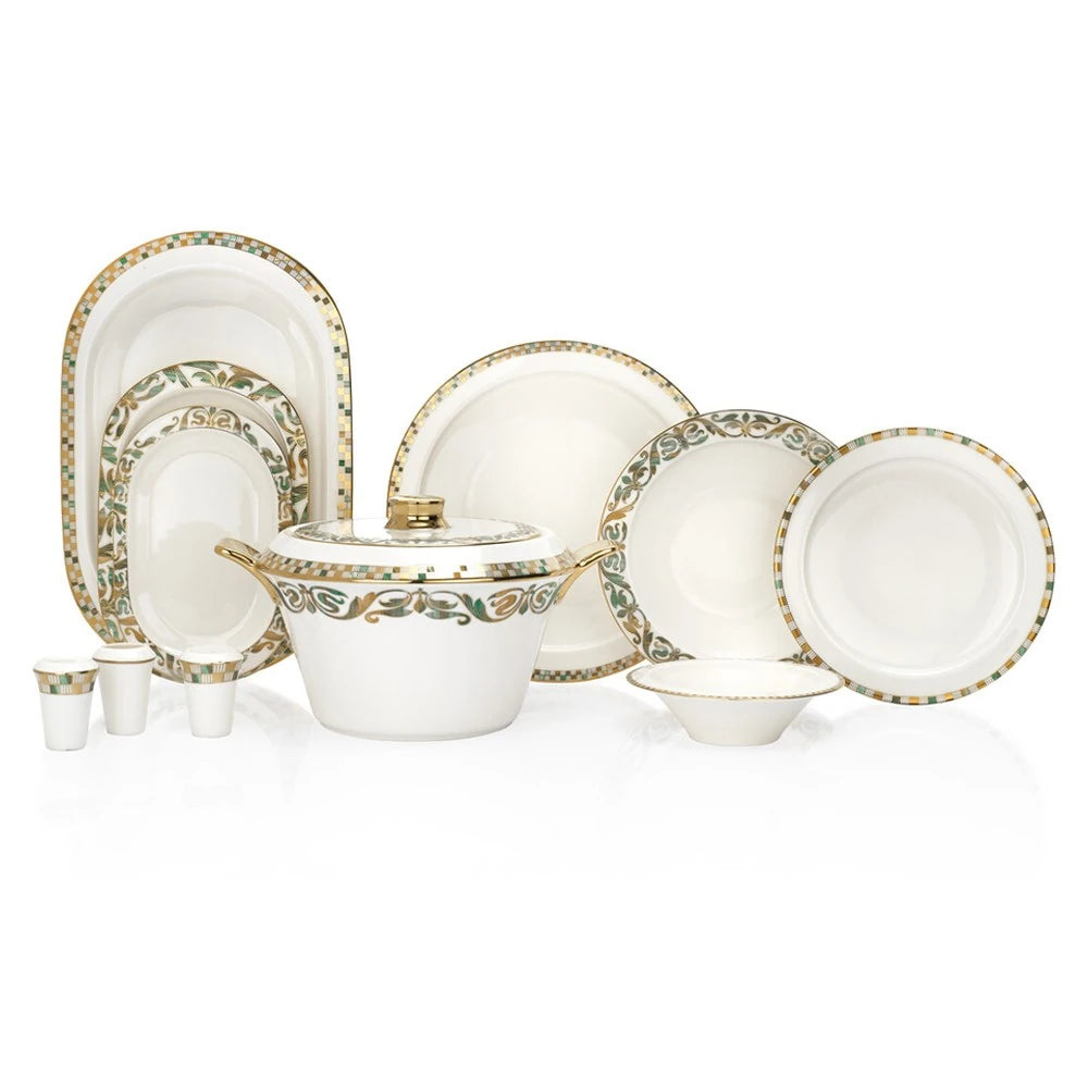 Schäfer Tılsım Jade Dinner Set 60 Pieces - Green