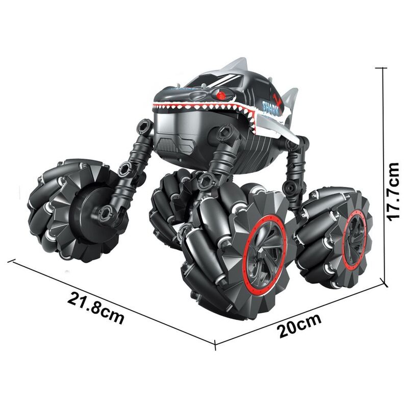 RC scale 1:14 Shark Deformation Stunt Car 2.4G 4 wheel drive