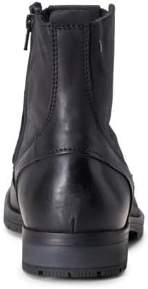Jack & Jones Orca Leather Anthracite mens Chukka Boots