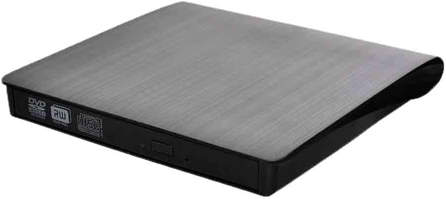 Usb 3.0 cd/dvd rw external optical drive burner cd/dvd rom notebook player with inductive touch switch - black