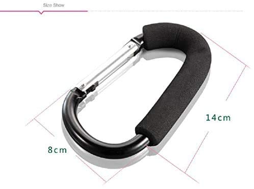 Stroller Shopping Bag Hook - Aluminum Carabiner