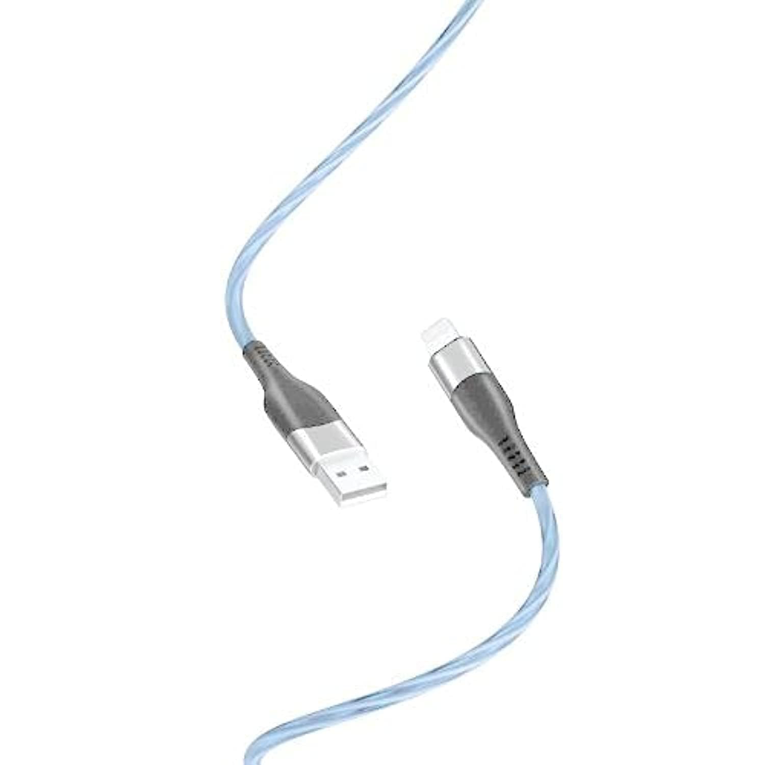 XO NB158 Lightning Cable 2.4A For Iphones 1M - Blue