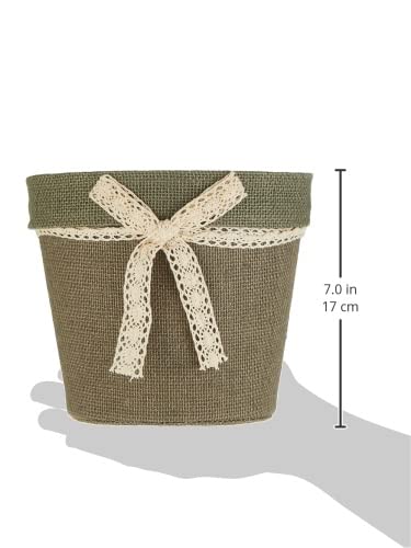 Ayra Ethnic Jute Pot Holder, Green