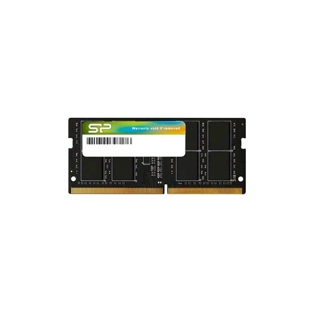 Silicon Power DDR4 SODIMM RAM Memory - 3200 MHz CL22 - 16 GB (SP016GBSFU320X02) - Black