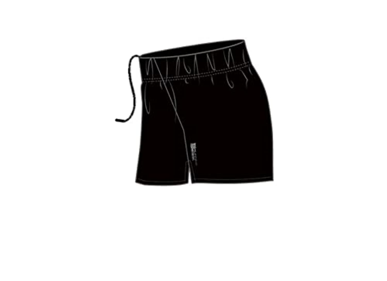 ANTA SHORTS For WOMEN, BASIC BLACK, XL