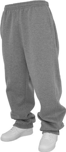 Urban Classics Men's Sweatpants Drawstring Joggers, Sport Trousers with Elastic Waist, Tracksuit Trousers with Elasticated Zipped Ankles, Loose Fit (pack of 1)  Urban Classics   